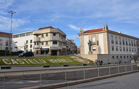 Im Zentrum von Castelo Branco