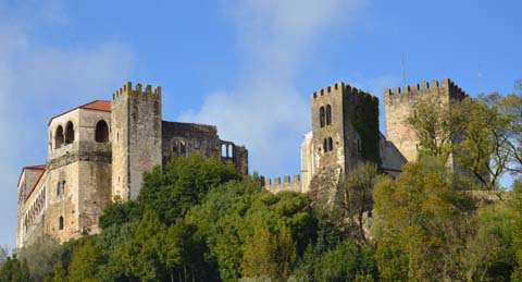 Das Schloss in Leiria
