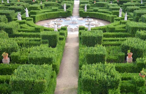 Der Jardim do Paço Episcopal in Castelo Branco